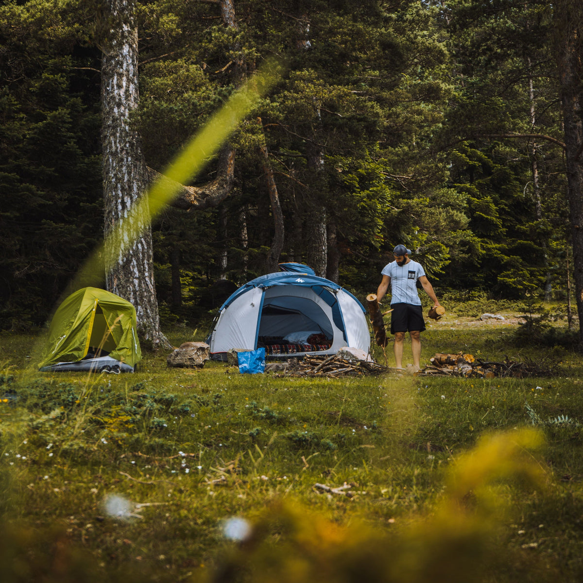 Camping et randonnée