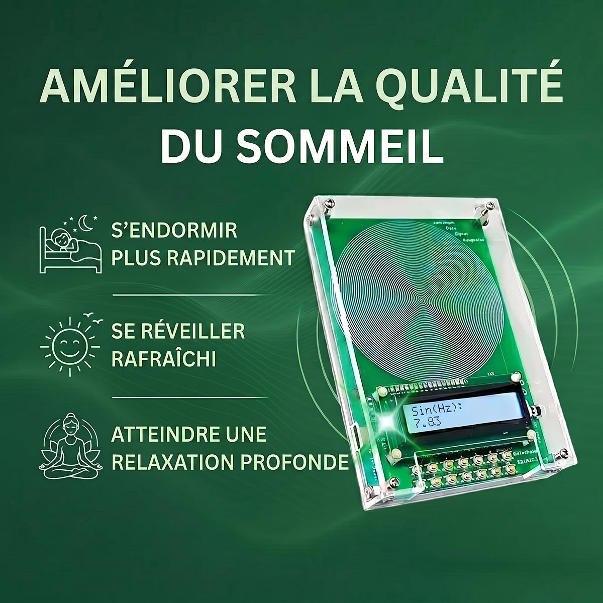 Générateur de Résonance de Schumann AetheLyx 0,01 Hz - 100 kHz