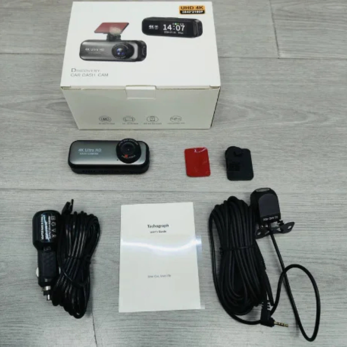 DashyLynk Dashcam Sans Fil 4K UHD avec GPS et Surveillance Parking