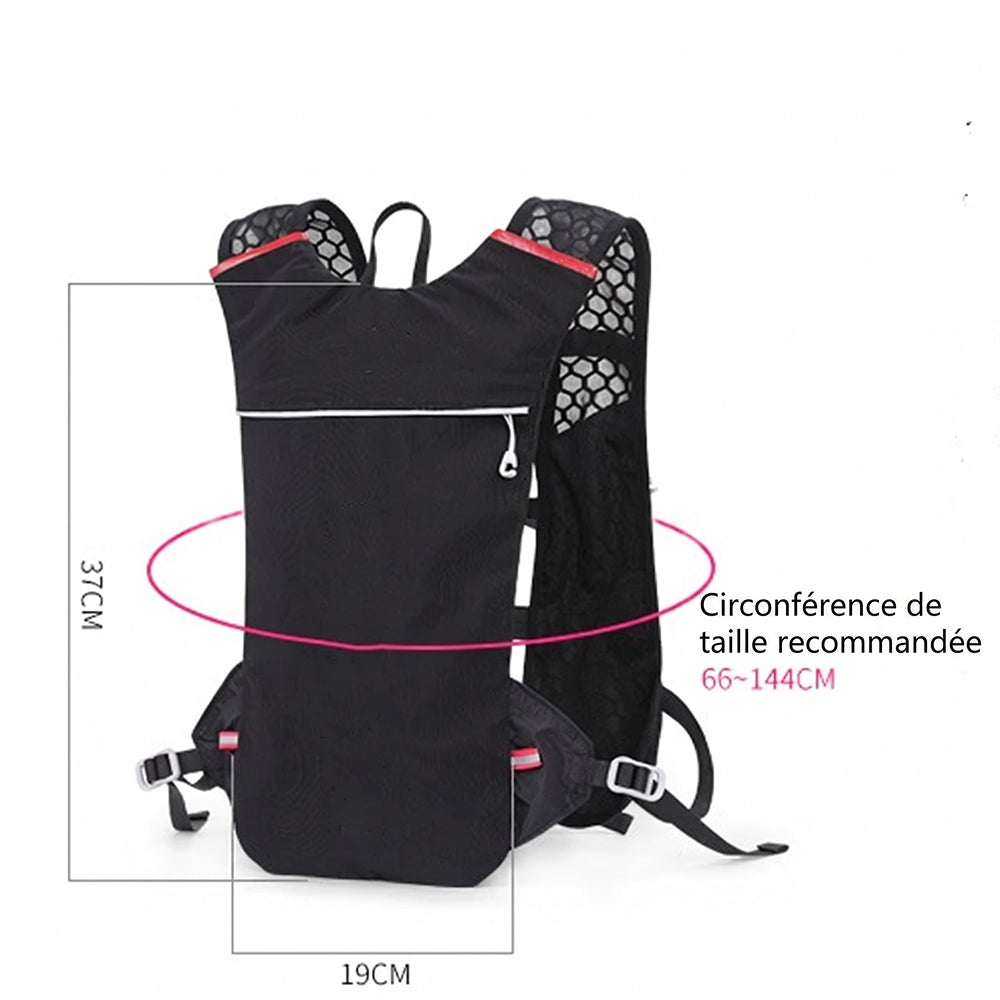 Gilet d'Hydratation VestRiux 5L avec Poche à Eau 2L