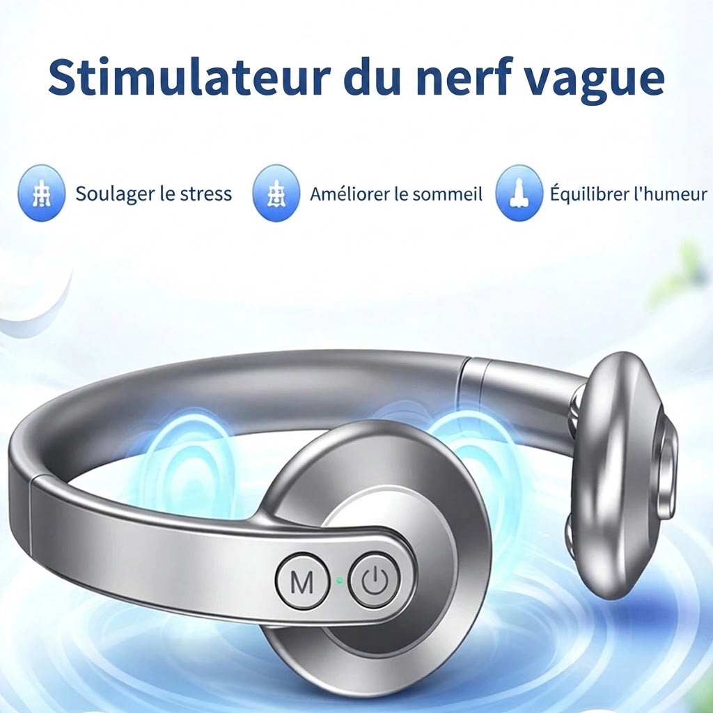 VagoPulse Stimulateur Nerf Vague Anti-Stress & Sommeil