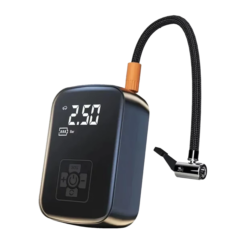 Gonfleur de Pneu Portable BlitzoPum - Débit 70L/min & Arrêt IA