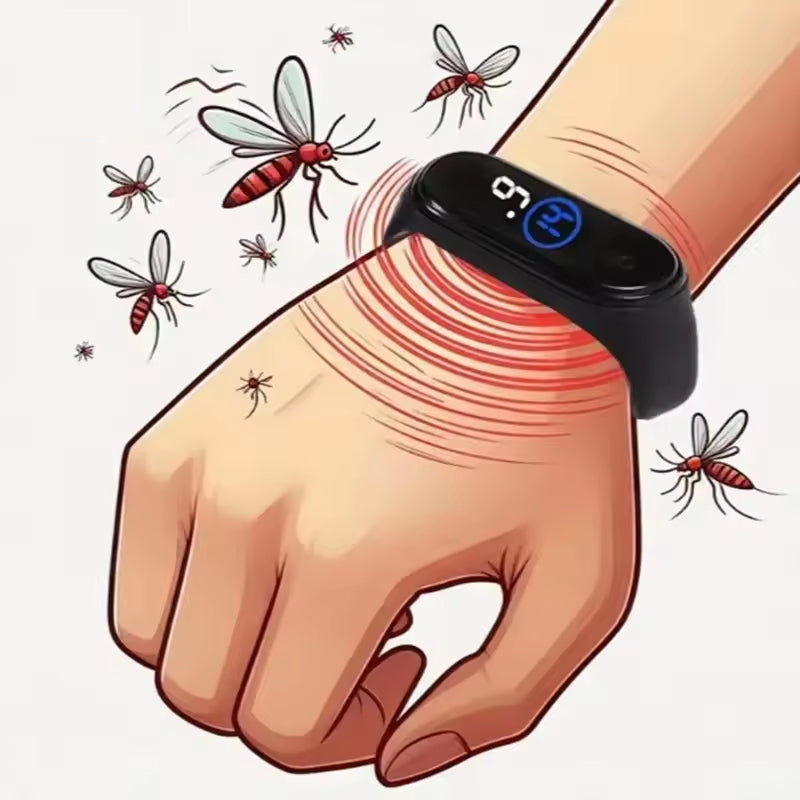 BuzzoCuk Répulsif Anti-Moustiques Portable Ultrasonique