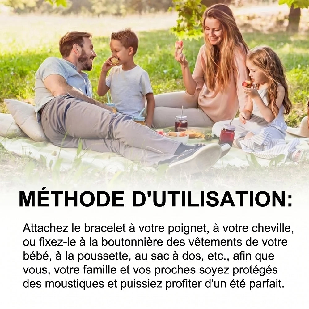BuzzoCuk Répulsif Anti-Moustiques Portable Ultrasonique