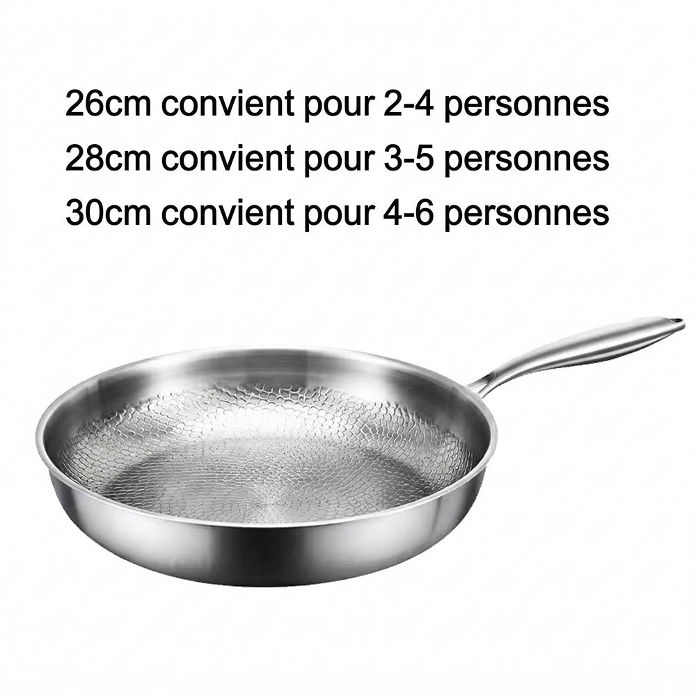 Poêle en Titane Crisporia Antiadhésive Sans Produits Chimiques