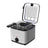 CryspiPro Friteuse Électrique 2,5L Inox 1000W Antiadhésive