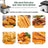 CryspiPro Friteuse Électrique 2,5L Inox 1000W Antiadhésive