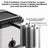 CryspiPro Friteuse Électrique 2,5L Inox 1000W Antiadhésive