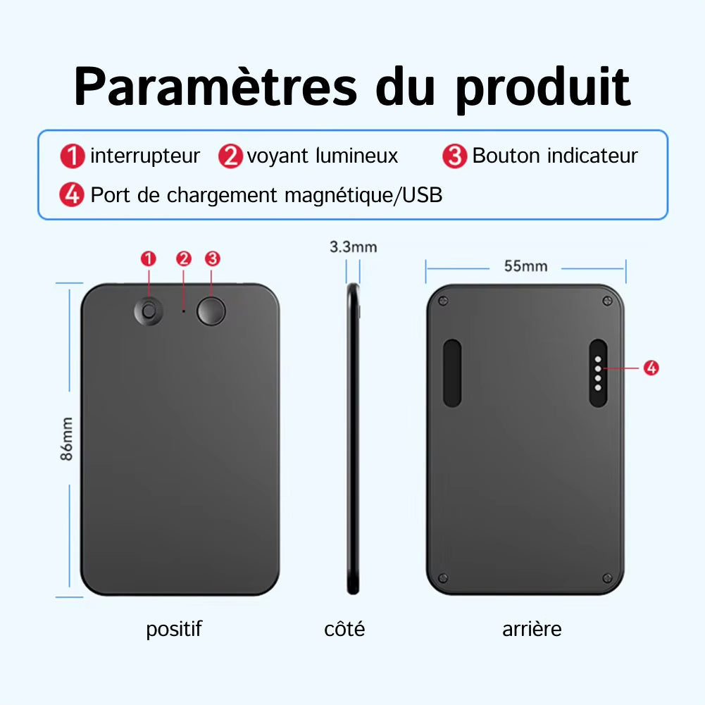 EchoScrib Dictaphone Enregistreur Vocal IA et Transcription