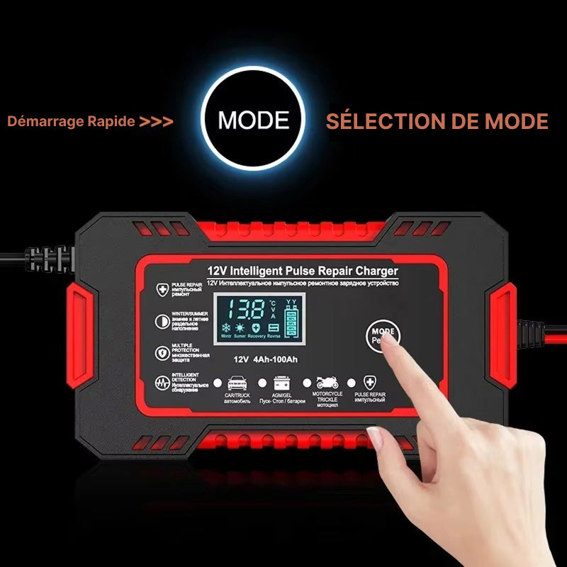 Chargeur de Batterie Voiture Intelligent 12V EneroGolt
