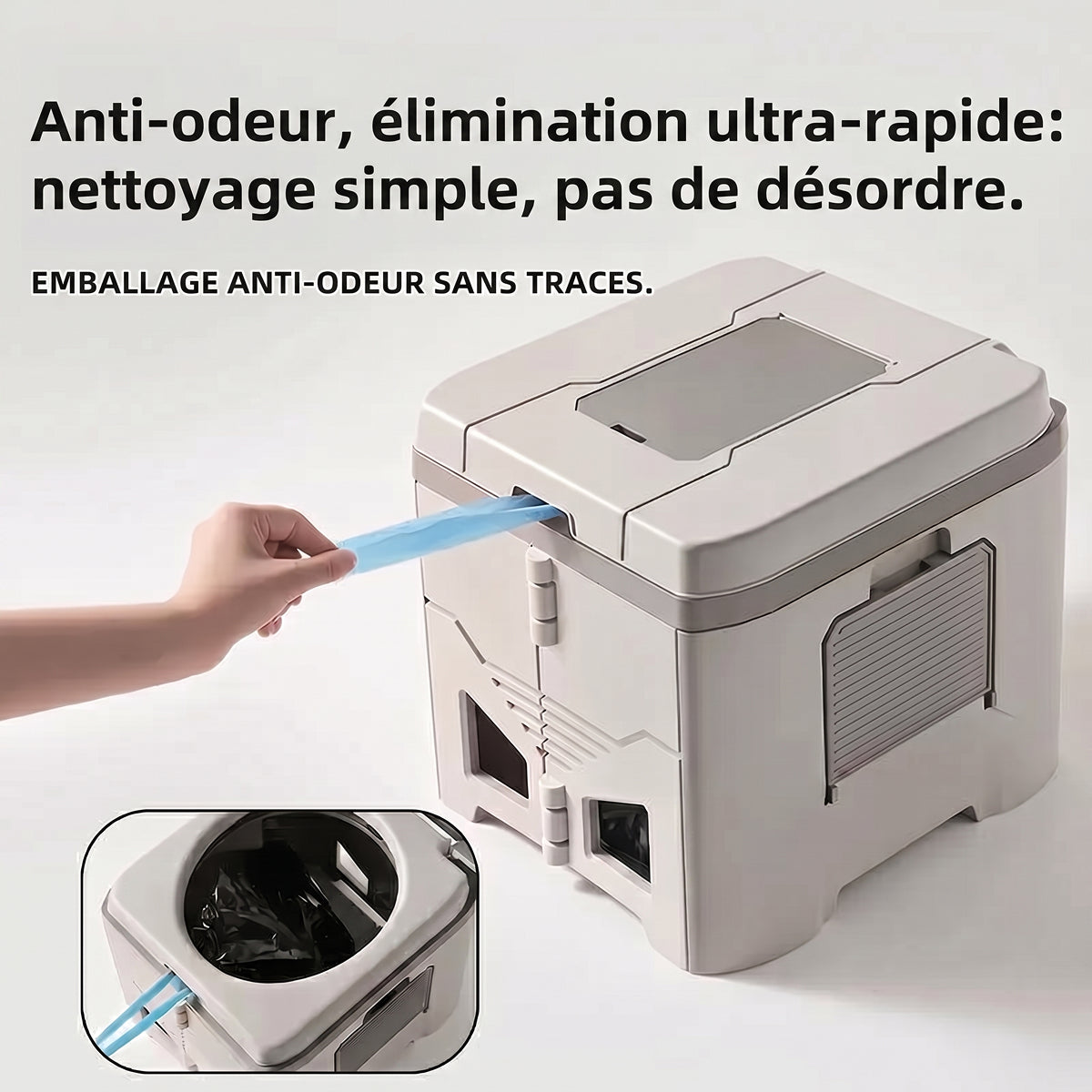 HushiPot | Toilettes De Camping Pliables Tout-Terrain 3-en-1