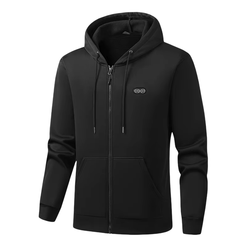 HoodyCoze Sweat Chauffant Homme & Femme 17 Zones Thermiques