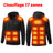 HoodyCoze Sweat Chauffant Homme & Femme 17 Zones Thermiques