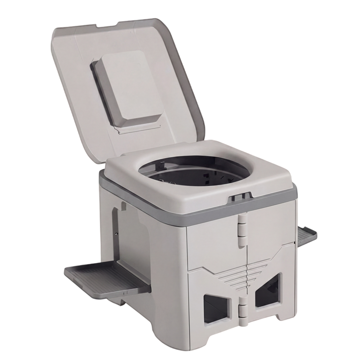 HushiPot | Toilettes De Camping Pliables Tout-Terrain 3-en-1