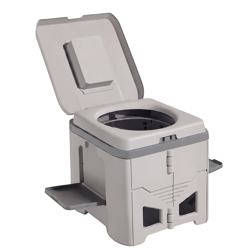 HushiPot | Toilettes De Camping Pliables Tout-Terrain 3-en-1