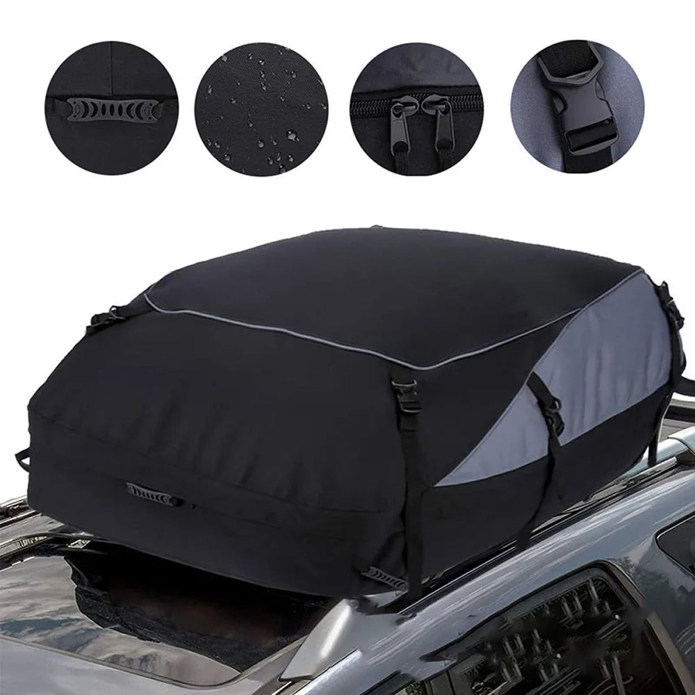 StowRaxi Coffre De Toit Souple Imperméable Oxford 600D