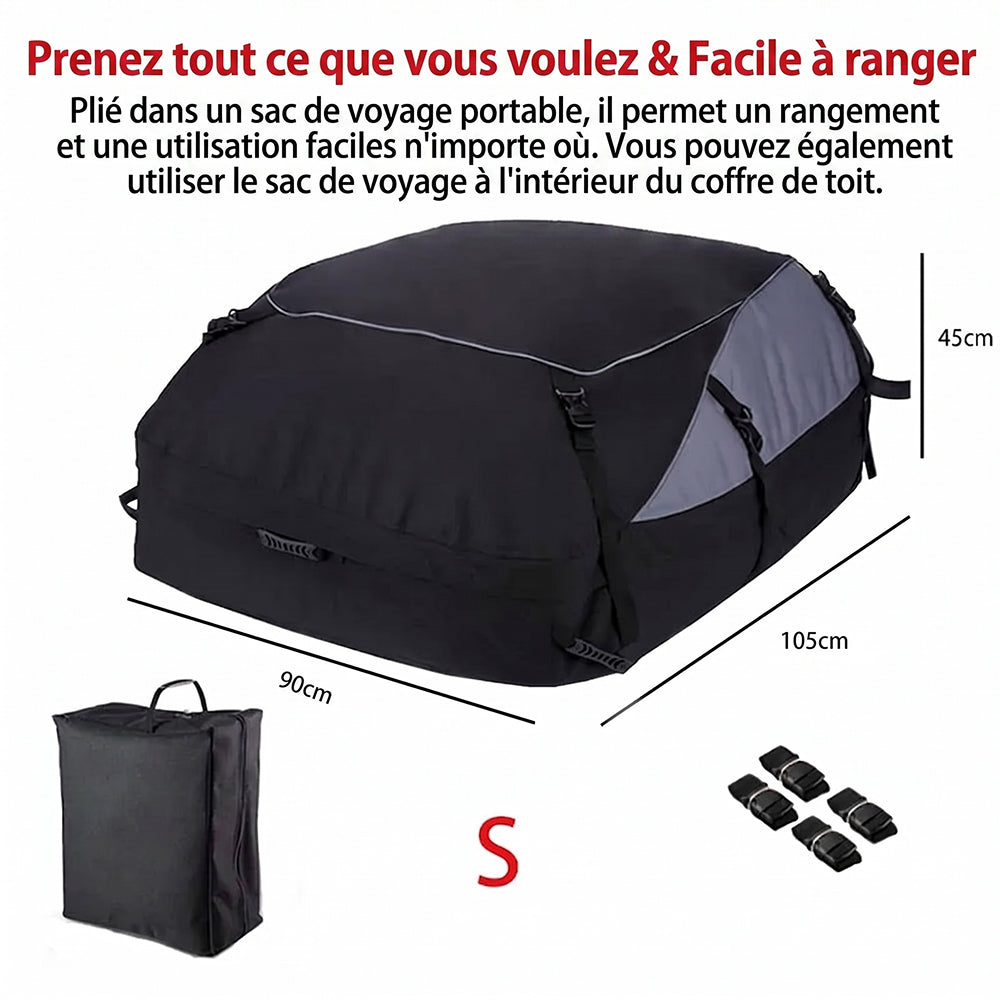 StowRaxi Coffre De Toit Souple Imperméable Oxford 600D