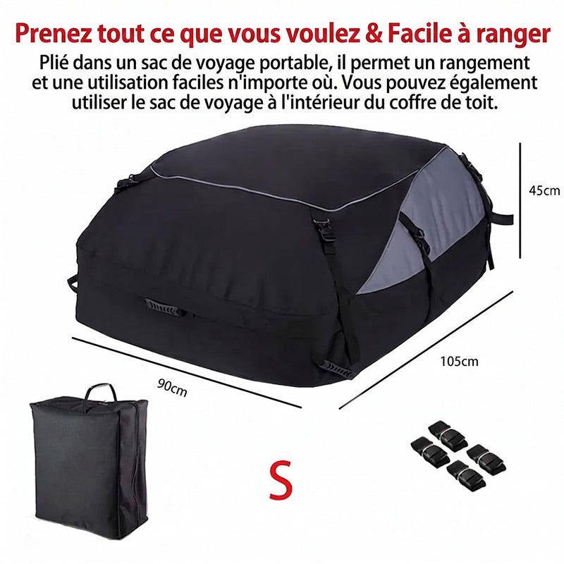 StowRaxi Coffre De Toit Souple Imperméable Oxford 600D