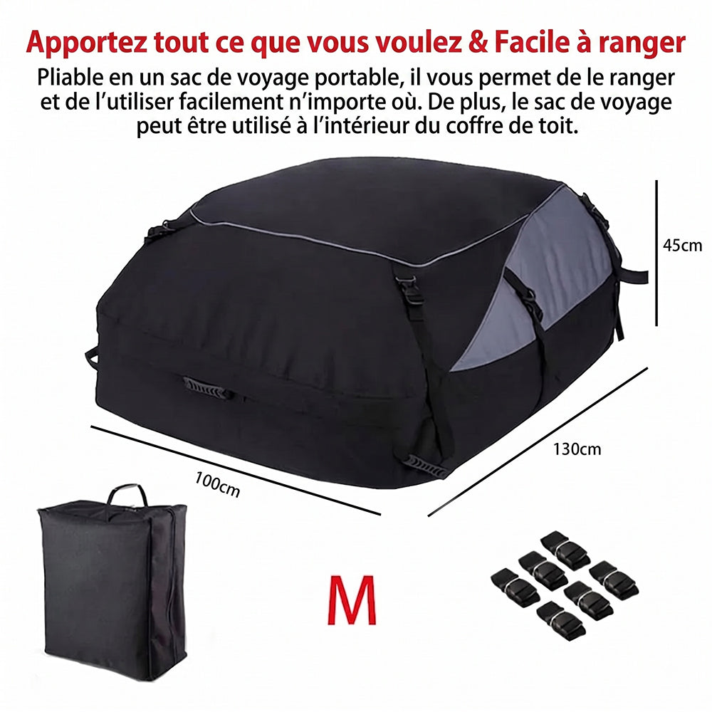 StowRaxi Coffre De Toit Souple Imperméable Oxford 600D
