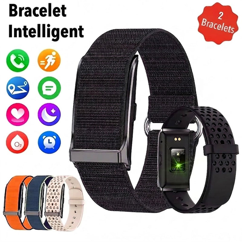 StryaVex | Traqueur D’Activité & Bracelet Connecté Autonomie 30 Jours