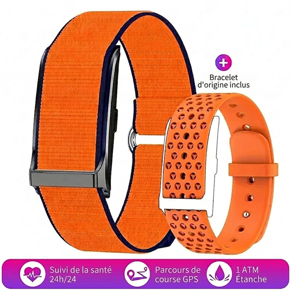StryaVex | Traqueur D’Activité & Bracelet Connecté Autonomie 30 Jours