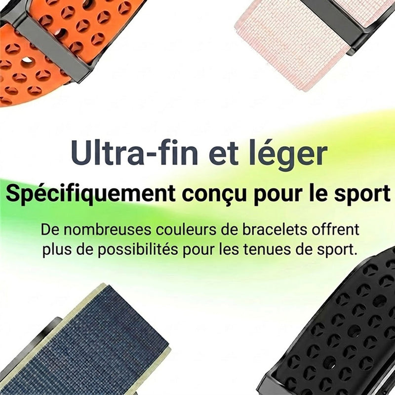 StryaVex | Traqueur D’Activité & Bracelet Connecté Autonomie 30 Jours