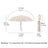 TempoEsta Parapluie Anti-Tempête Renforcé Résistant au Vent