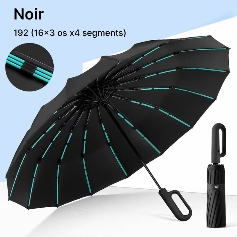 TempoEsta Parapluie Anti-Tempête Renforcé Résistant au Vent