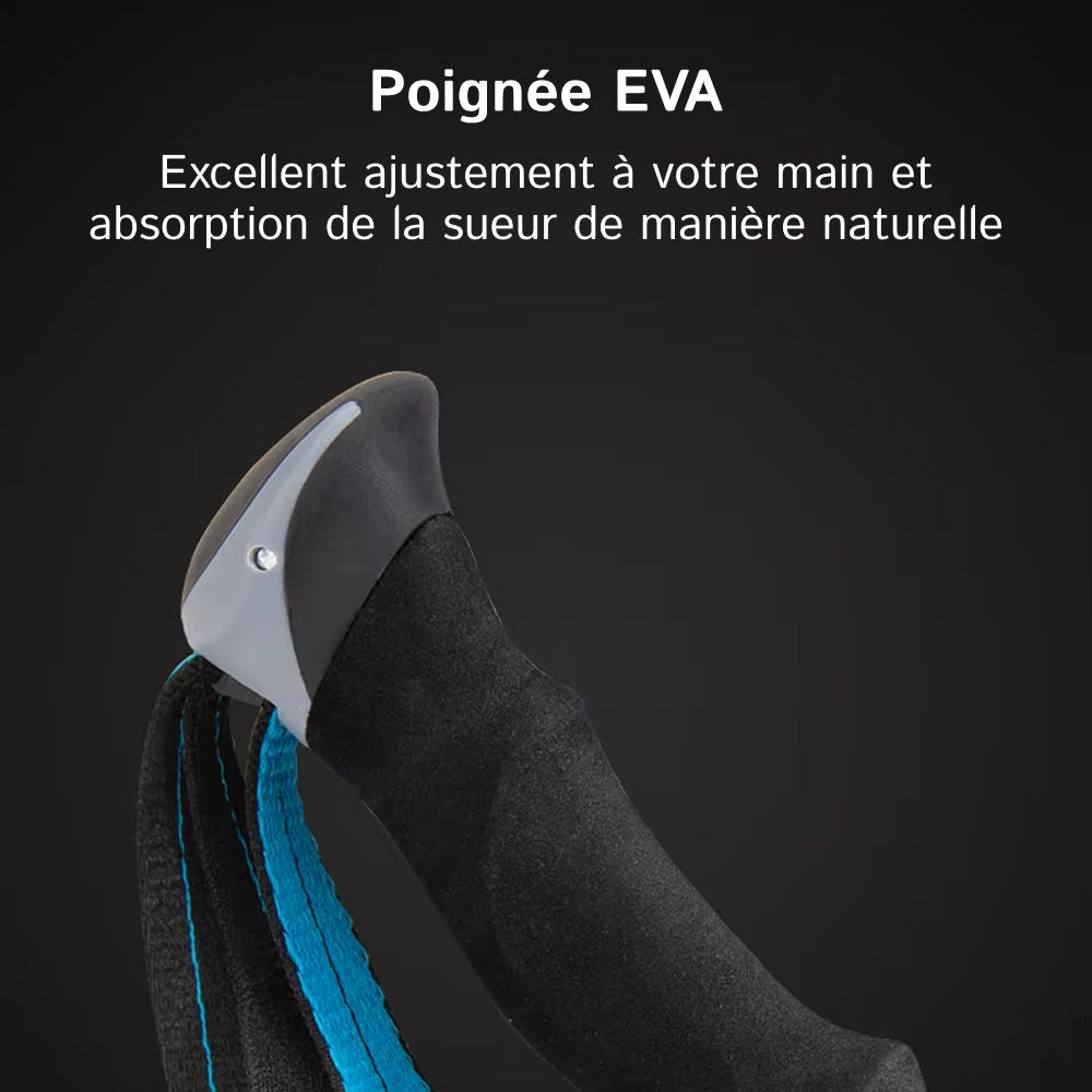 Bâtons de Randonnée Télescopiques TrailZeni Aluminium 6061