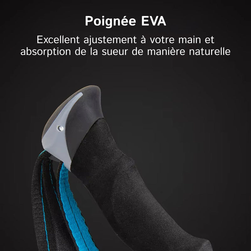 Bâtons de Randonnée Télescopiques TrailZeni Aluminium 6061