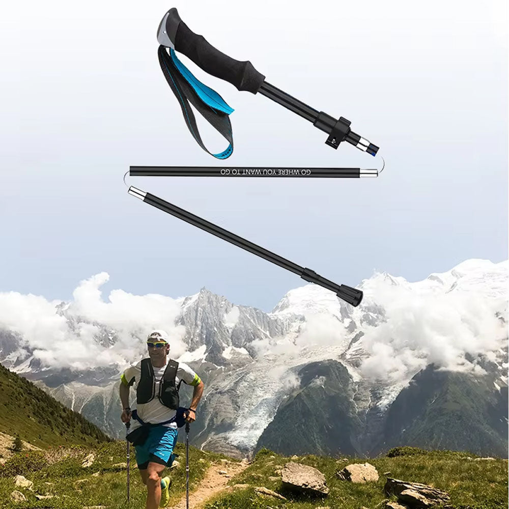 Bâtons de Randonnée Télescopiques TrailZeni Aluminium 6061
