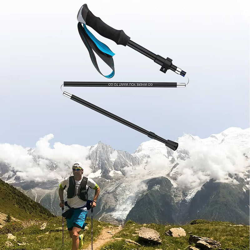 Bâtons de Randonnée Télescopiques TrailZeni Aluminium 6061