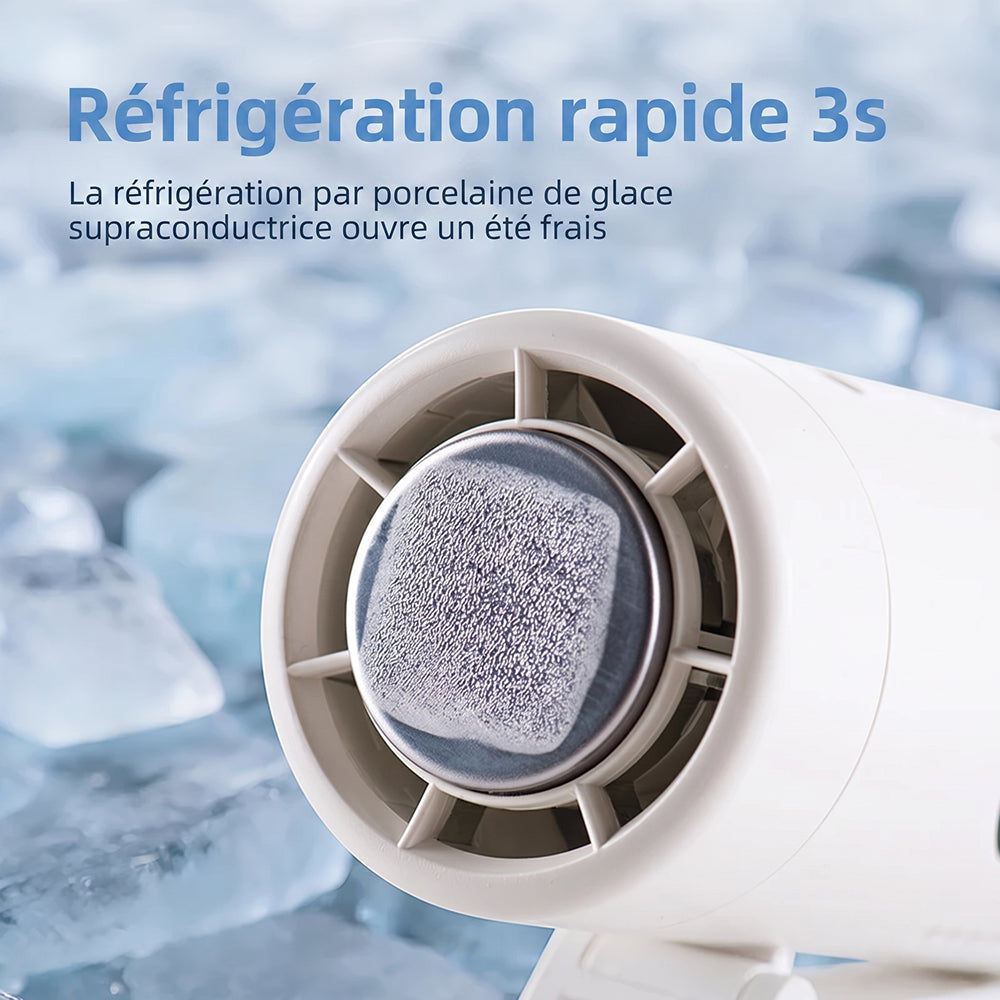 WindyonGo Ventilateur Portable Cryo 0°C Rechargeable 3000mAh