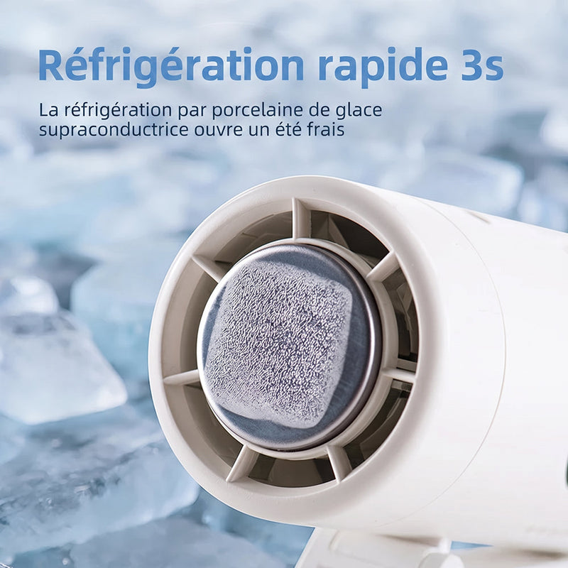 WindyonGo Ventilateur Portable Cryo 0°C Rechargeable 3000mAh