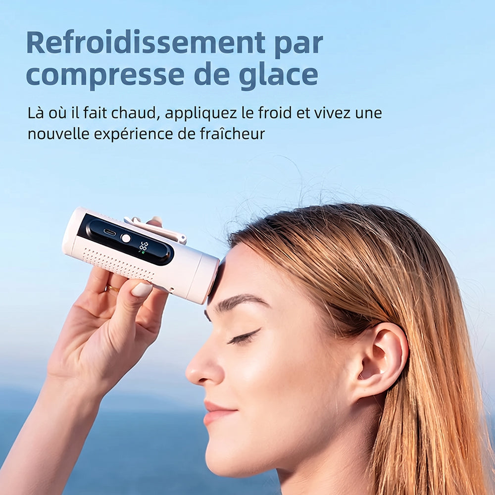 WindyonGo Ventilateur Portable Cryo 0°C Rechargeable 3000mAh
