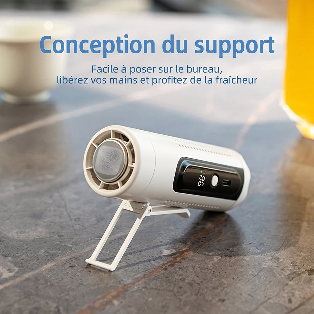 WindyonGo Ventilateur Portable Cryo 0°C Rechargeable 3000mAh